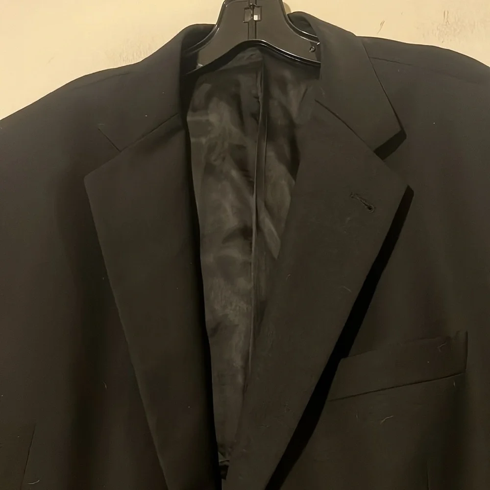 Joseph Abboud mens black lightweight wool jacket